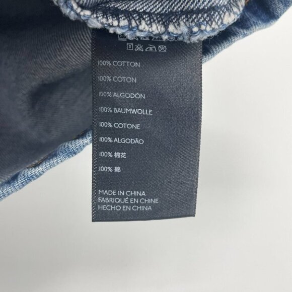 BDG denim buttoned circle mini skirt xs - Picture 6 of 12